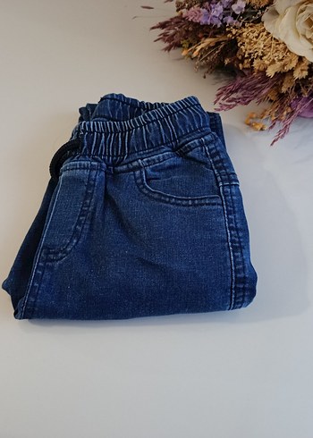 5 Yaş Beden 5 yaş Denim Kot Kargo Pantolon