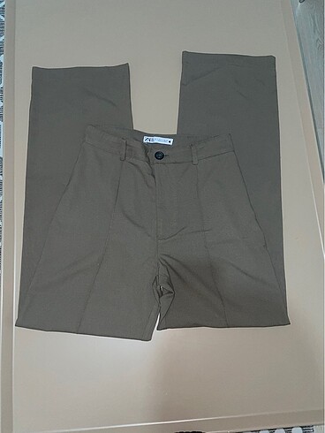 Zara Zara düz kesim kumaş pantolon