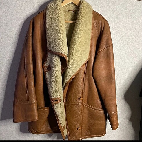 American Vintage Hakiki Deri Vintage 0 Koyun Yünü Napa