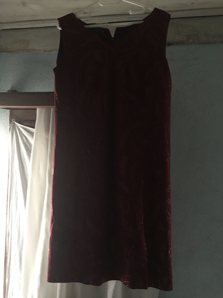 Abiye Bordo elbise