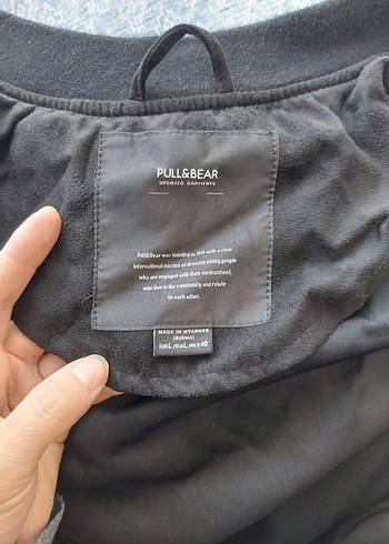 l Beden PULL&BEAR suet ceket