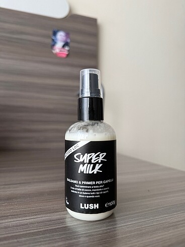 Lush super milk sıvı saç kremi