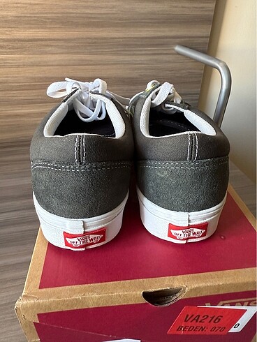 39 Beden Vans haki spor ayakkabı sneaker