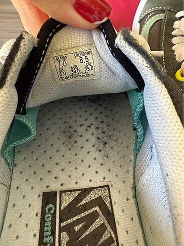 Vans haki spor ayakkabı sneaker - Görsel 5