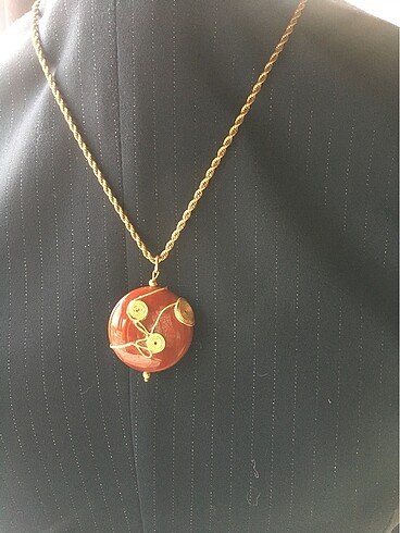  Beden Carnelian Agat kolye