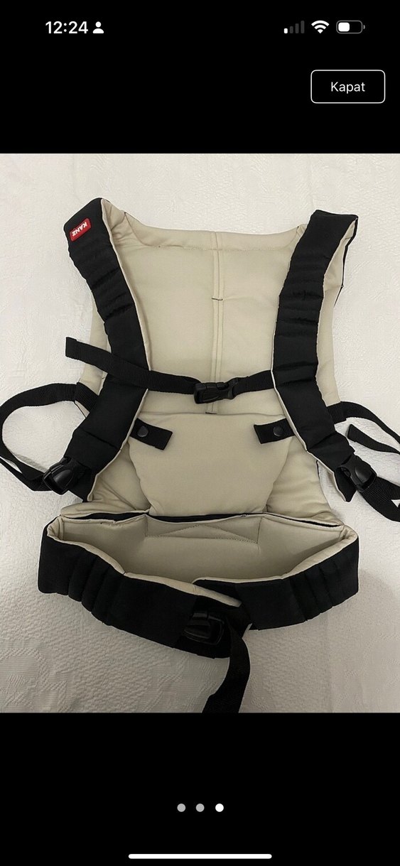 Siyah Bebek Taşıyıcı - Görsel 3