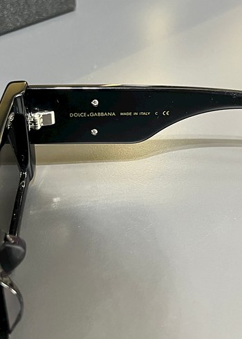 Siyah Parlak Taşlı Kadın Gözlüğü - Görsel 4