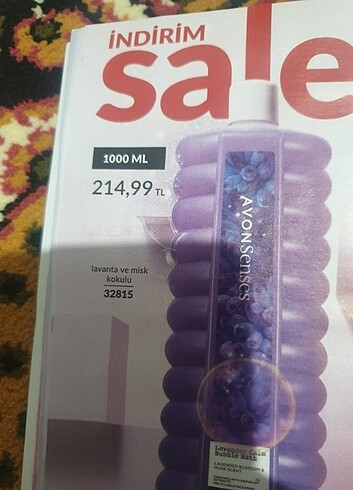 AVON BANYO KÖPÜKLERi 1 LİTRE - Görsel 5