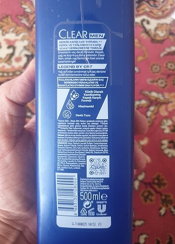 Diğer CLEAR MAN 500 ML