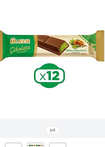Diğer ÜLKER DUBAi ÇİKOLATASi 