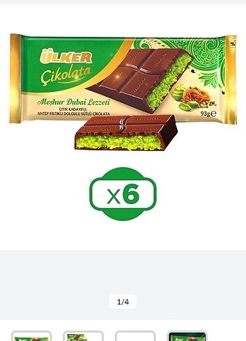 Diğer ÜLKER DUBAi ÇİKOLATASI