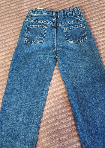 Parlak Mavi Erkek Çocuk Kot Pantolon - Görsel 2