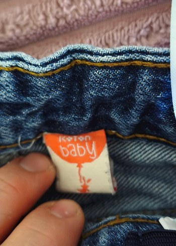 Parlak Mavi Erkek Çocuk Kot Pantolon - Görsel 3