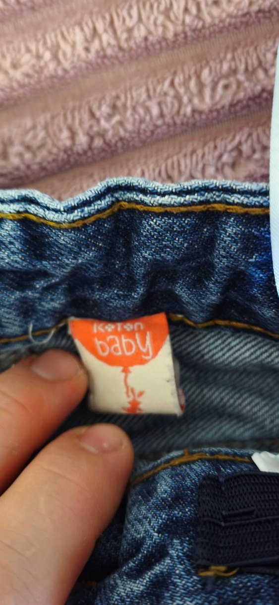 Parlak Mavi Erkek Çocuk Kot Pantolon - Görsel 3