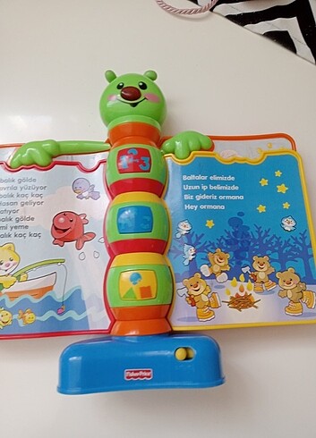 Fisher price eğitici kitap  - Görsel 2