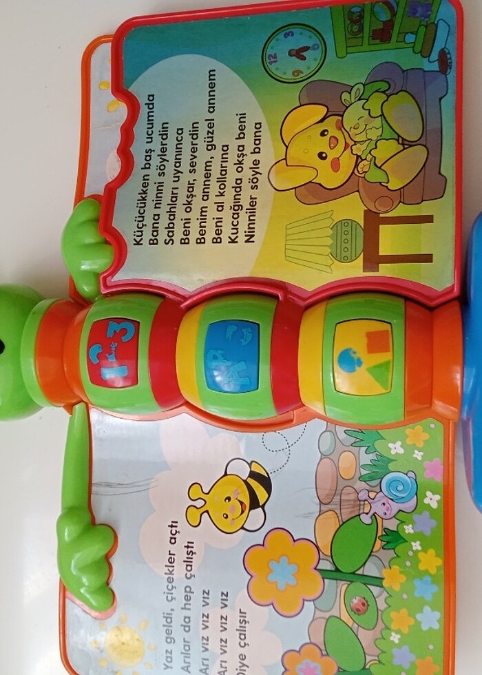 Fisher price eğitici kitap  - Görsel 3