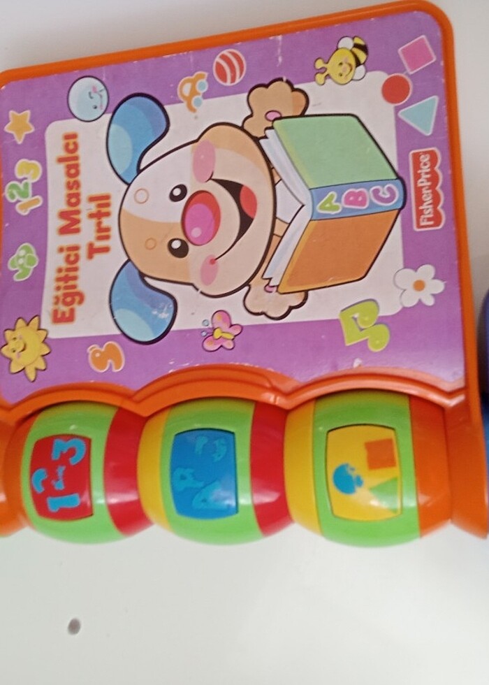 Fisher price eğitici kitap  - Görsel 4