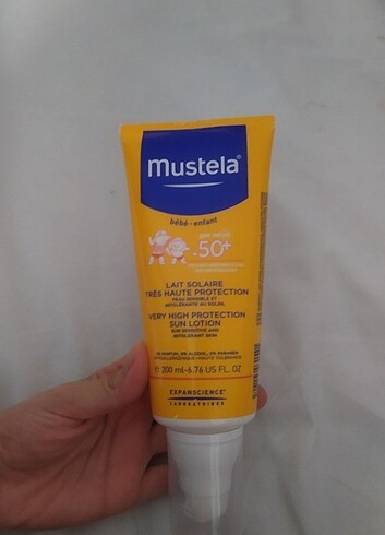 Mustela 50 spf Çocuk Güneş Kremi