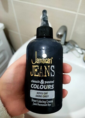 İki adet Jamaican jeans saç boyası....