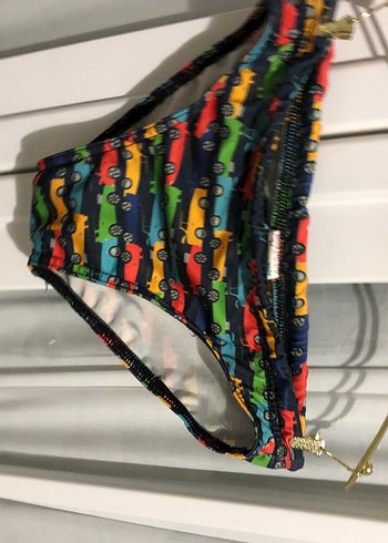 Renkli Baskılı Erkek Çocuk Slip Mayo - Görsel 3