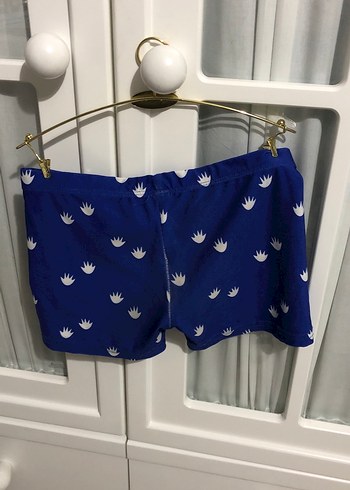 Erkek Çocuk Mavi Baskılı Mayo Şortu - Görsel 3