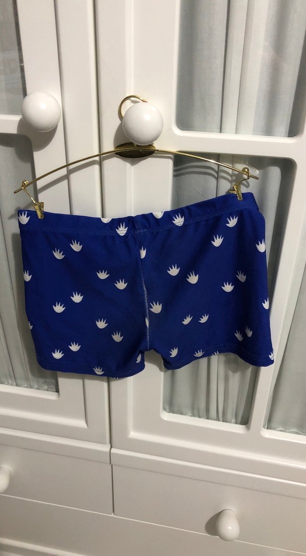 Erkek Çocuk Mavi Baskılı Mayo Şortu - Görsel 3