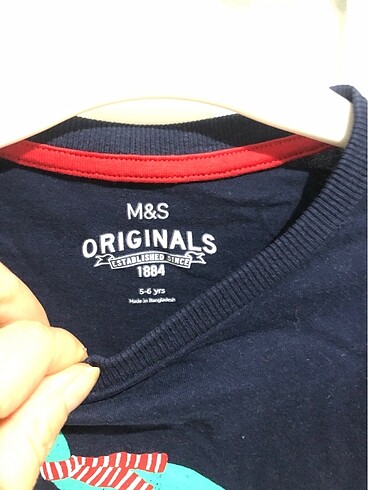 Marks & Spencer M&S pamuklu ince erkek çocuk tişört