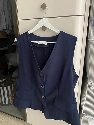 H&M fahhar lacivert yelek