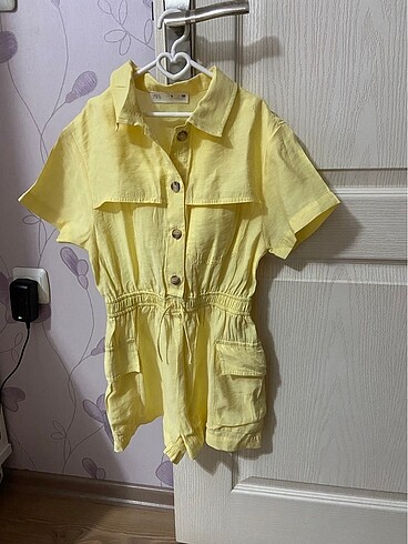 ZARA kız çocuk şort tulum