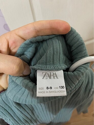 Zara Zara kız çocuk fitilli body