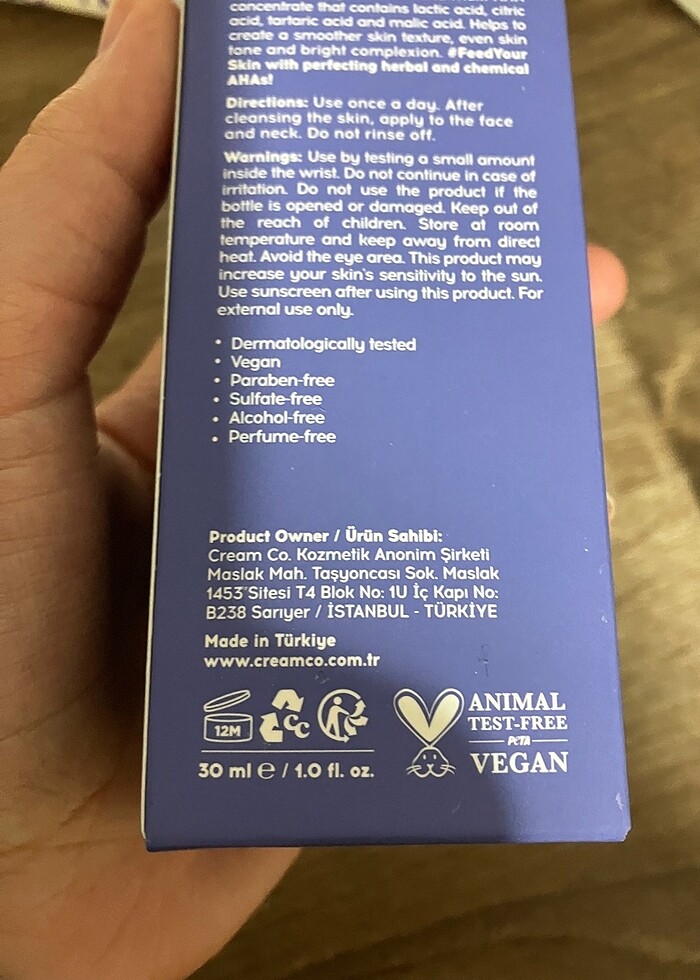 Cream co aha serum - Görsel 3