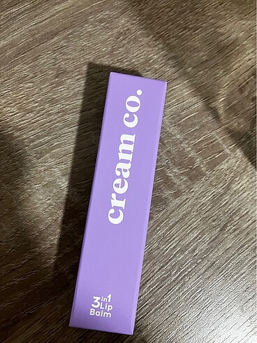Cream co dudak balmı 3 in 1