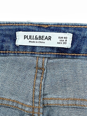 40 Beden mavi Renk Pull and Bear Jean / Kot Şort %70 İndirimli.