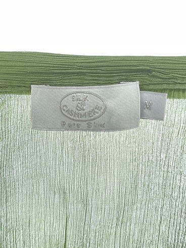 m Beden yeşil Renk Silk & Cashmere Gömlek %70 İndirimli.