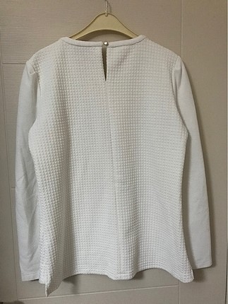 40 Beden beyaz Renk İpekyol Beyaz Bluz