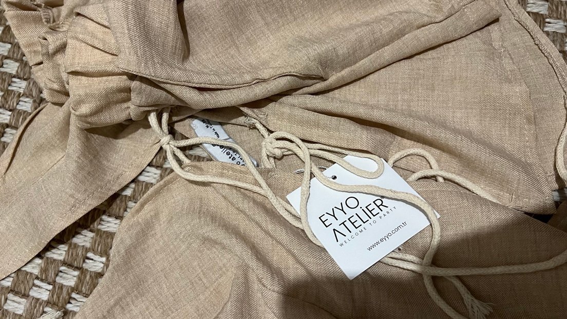 Keten takım şort büstiyer eyyo ateiler takım - Görsel 4