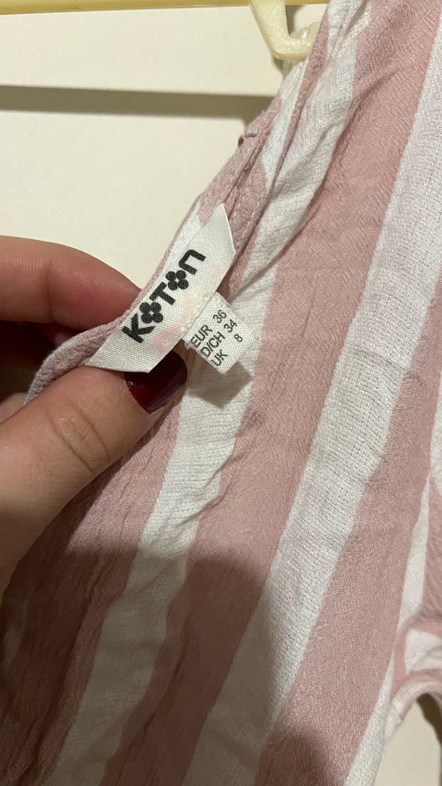 Keten Tulum/ plaj elbisesi - Görsel 3