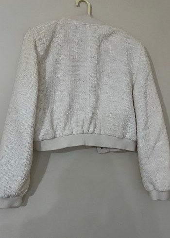 zara bilet ceket crop ceket - Görsel 5