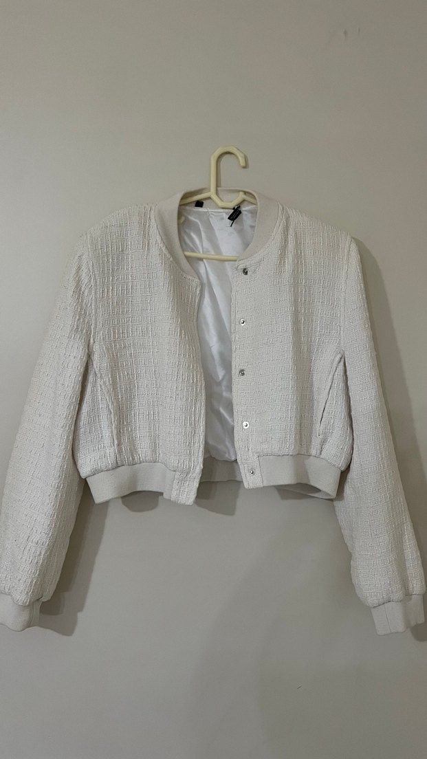 zara bilet ceket crop ceket - Görsel 2