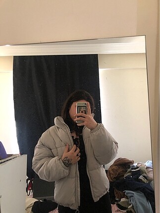 Pull bear şişme mont
