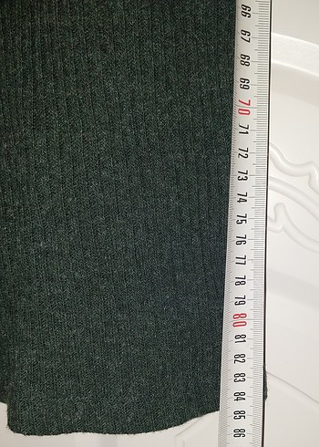 Haki Düğmeli Kadın Yünlü şort Tulum - Görsel 2