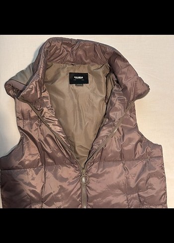 Pull and Bear vizon Fermuarlı Kadın Yelek