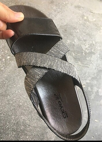 37 Beden siyah Renk Ceyo orjinal sandalet