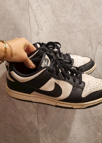 Adidas Nike Dunk Low Siyah Beyaz Retro Sneaker
