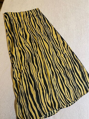 Zebra desen saten etek