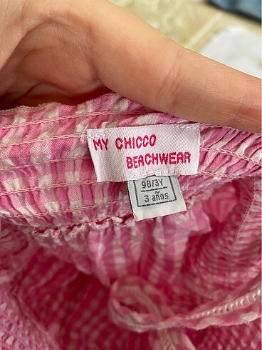 Chicco Chicco Beachwear Pembe Elbise