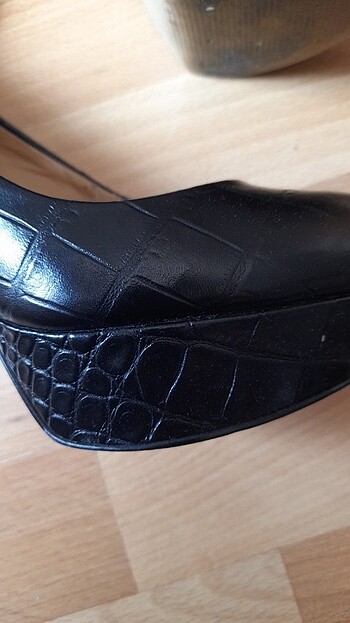 Nine West Stiletto siyah ayakkabi