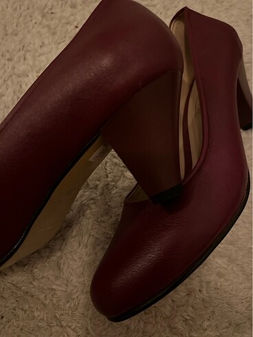 38 Beden bordo Renk #klasik ayakkabı