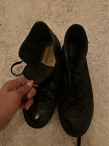 38 Beden siyah Renk #converse#
