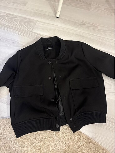 siyah bomber ceket